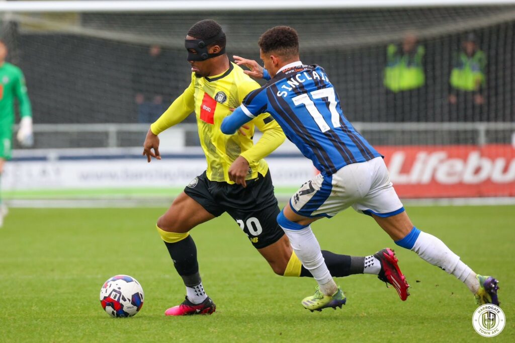 Harrogate Town AFC’s Kayne Ramsay